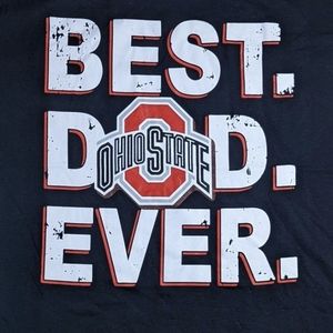 Best Dad Ever, Ohio State University T-shirt